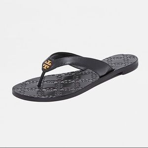 Tory Burch Monroe Leather Thong sandal size 10 m EUC